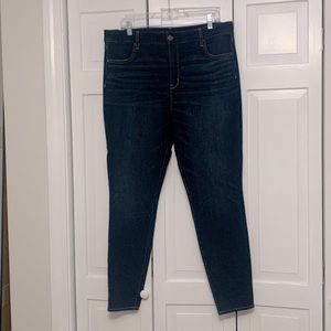 High waisted jegging